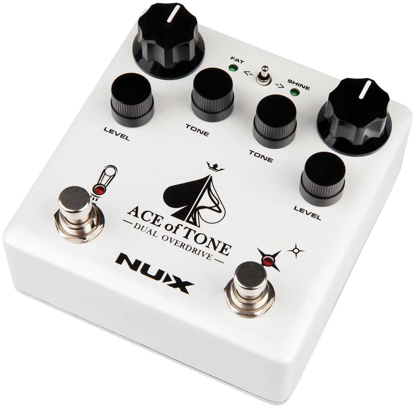 Ace of Tone Dual Stacked Overdrive Pedal