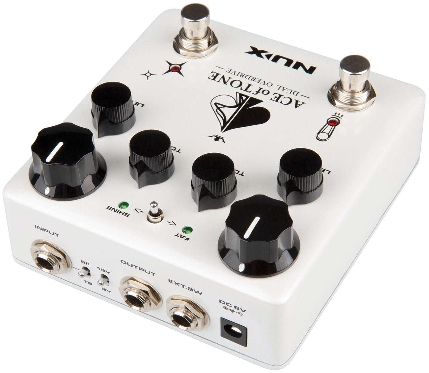 Ace of Tone Dual Stacked Overdrive Pedal