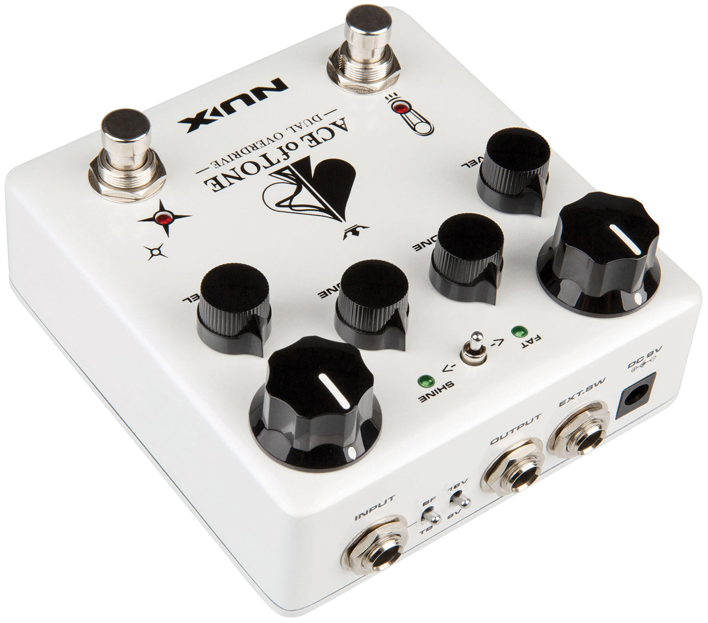 Ace of Tone Dual Stacked Overdrive Pedal
