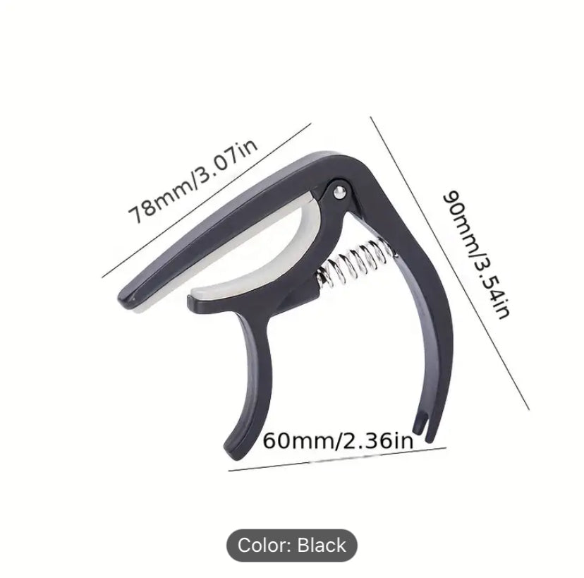 Guitar Capo - Black (Electric, Acoustic, Electro Acoustic)