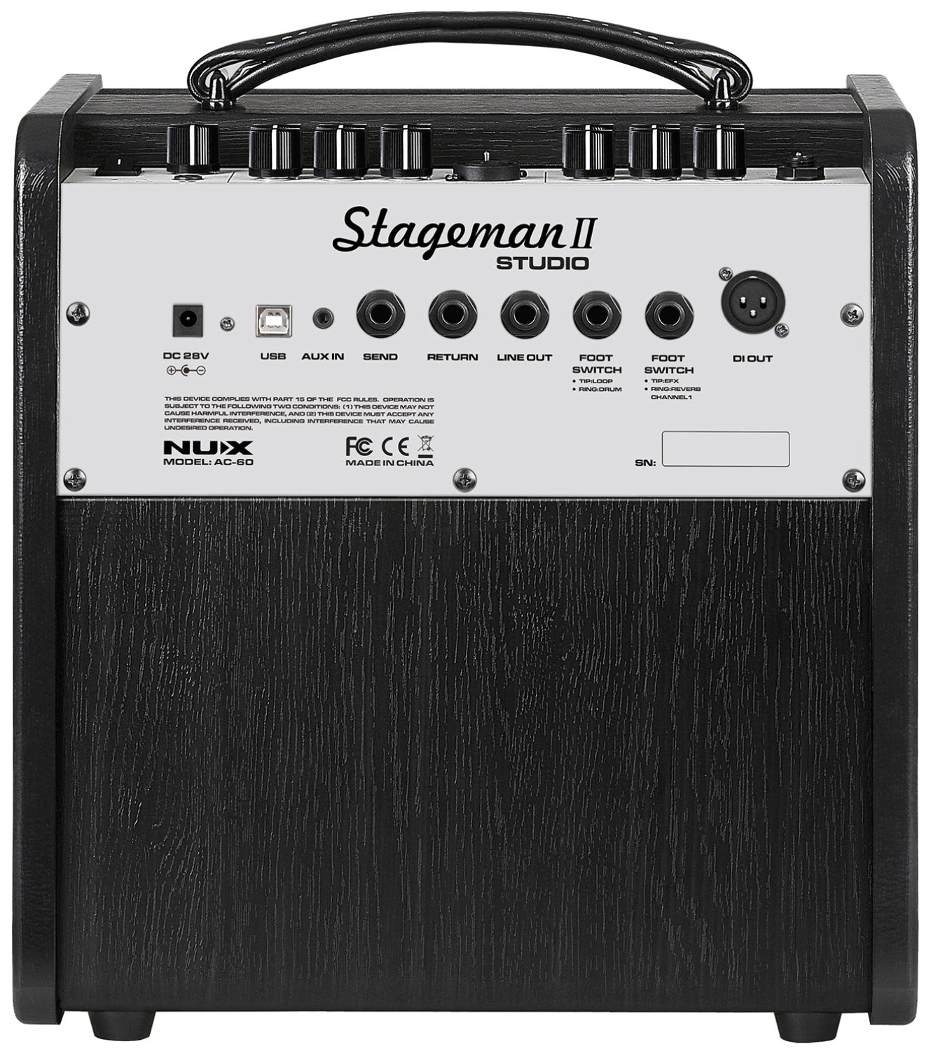 NUX - Stageman II AC-60 Acoustic Amplifier