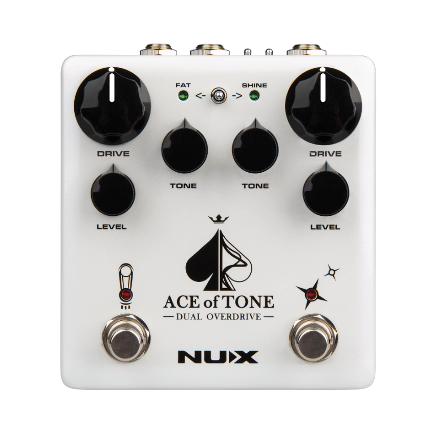 Ace of Tone Dual Stacked Overdrive Pedal