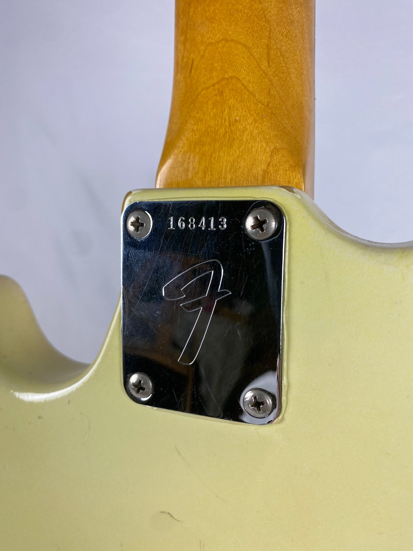 Fender - Mustang Bass - Olympic White - Vintage 1966