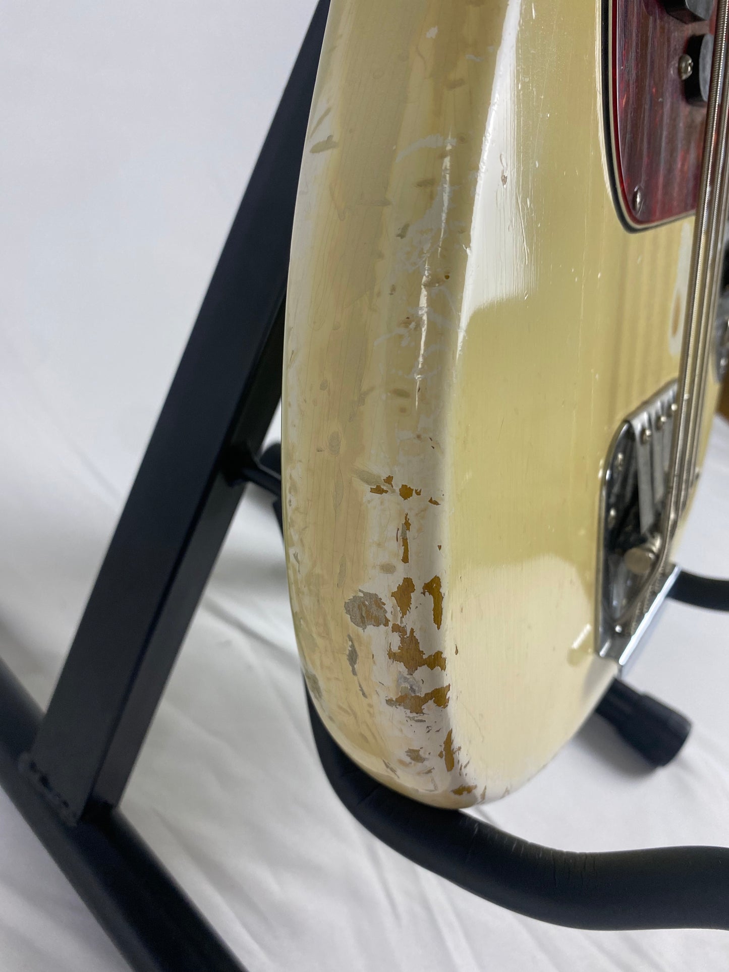 Fender - Mustang Bass - Olympic White - Vintage 1966