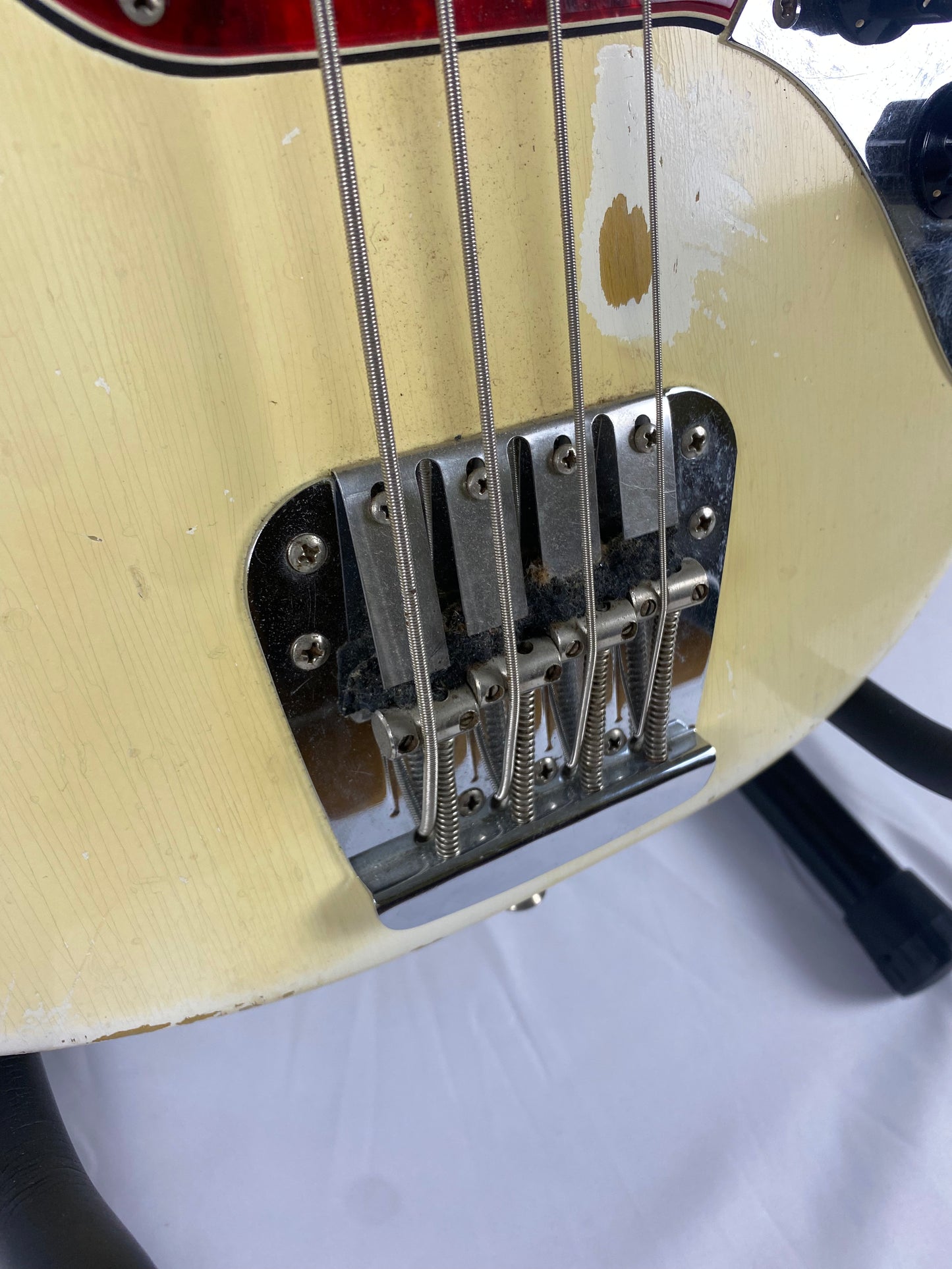 Fender - Mustang Bass - Olympic White - Vintage 1966