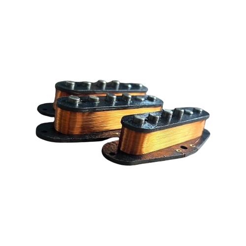 Green Pickups - 'A5 MODEL' Strat Pickup Set - Aged White