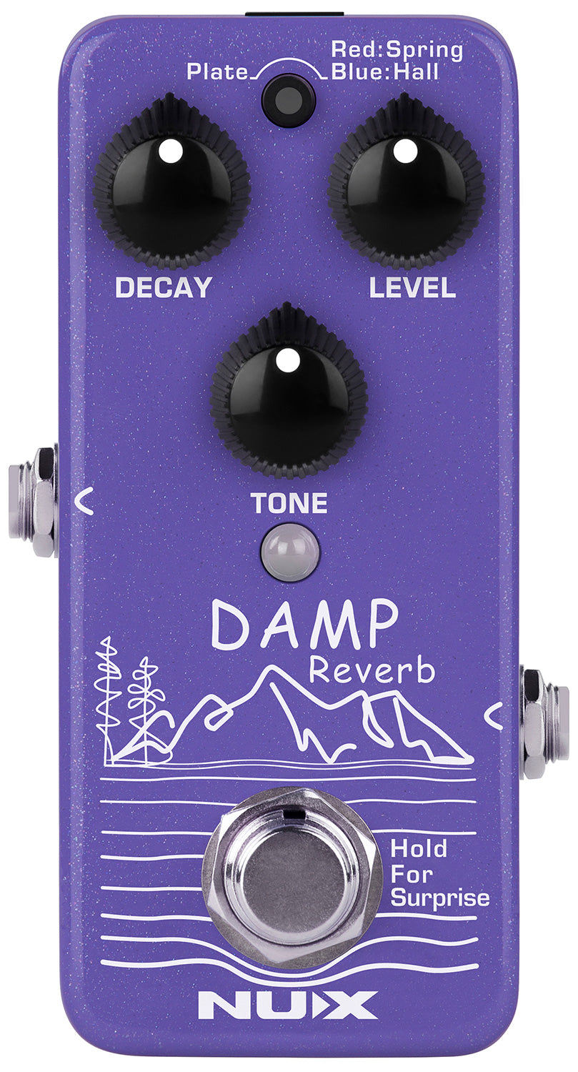 Damp Digital Reverb Pedal