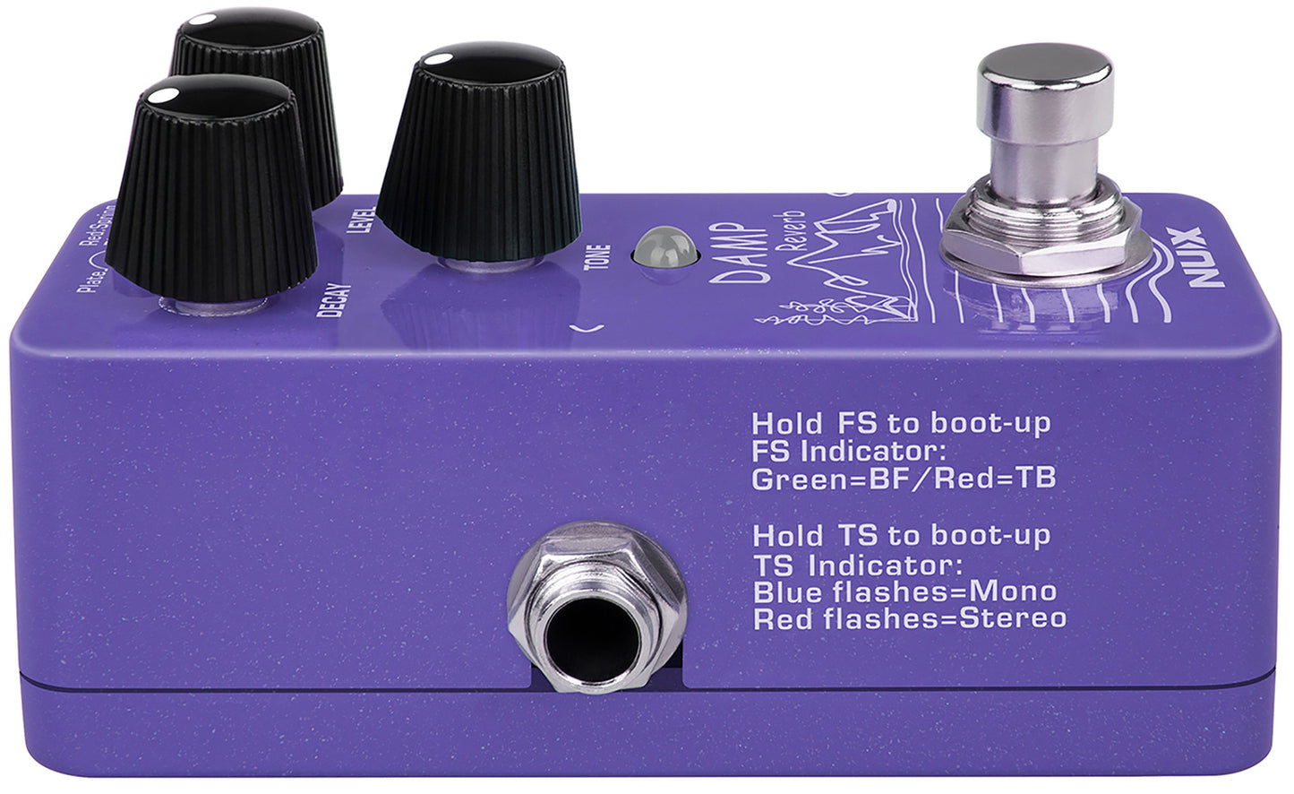 Damp Digital Reverb Pedal