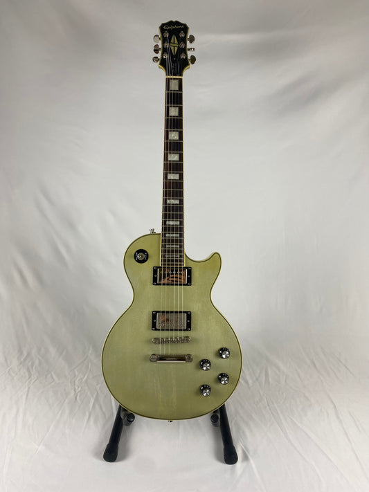 Epiphone Les Paul Custom Pro Limited Edition TV Silver - 2010's