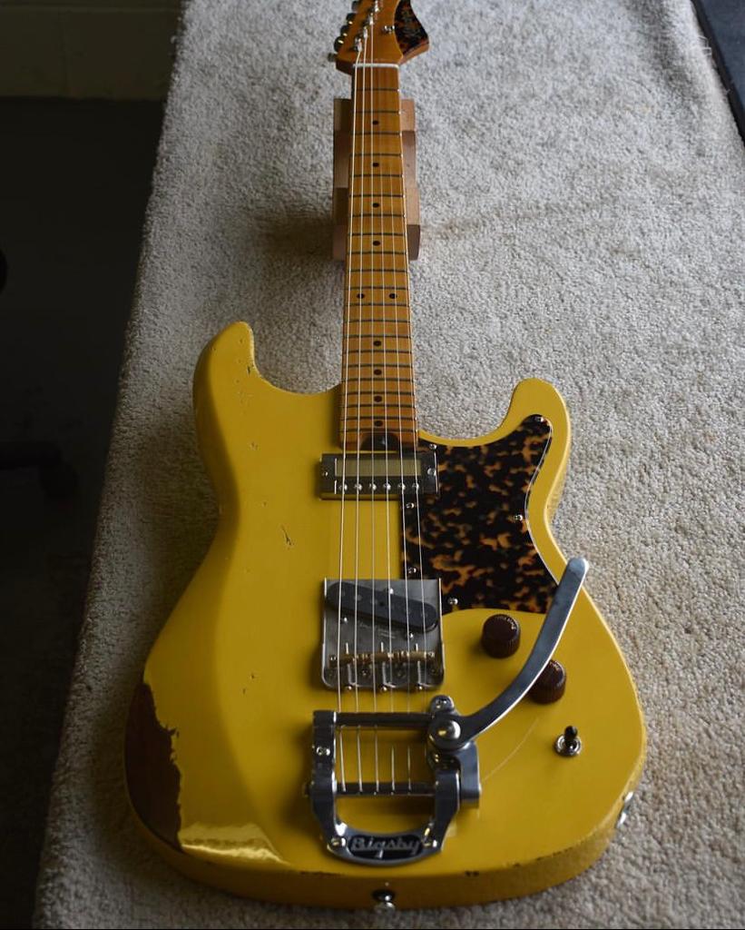 Kithara Guitars - Harland - Butterscotch Yellow (Relic) 2023