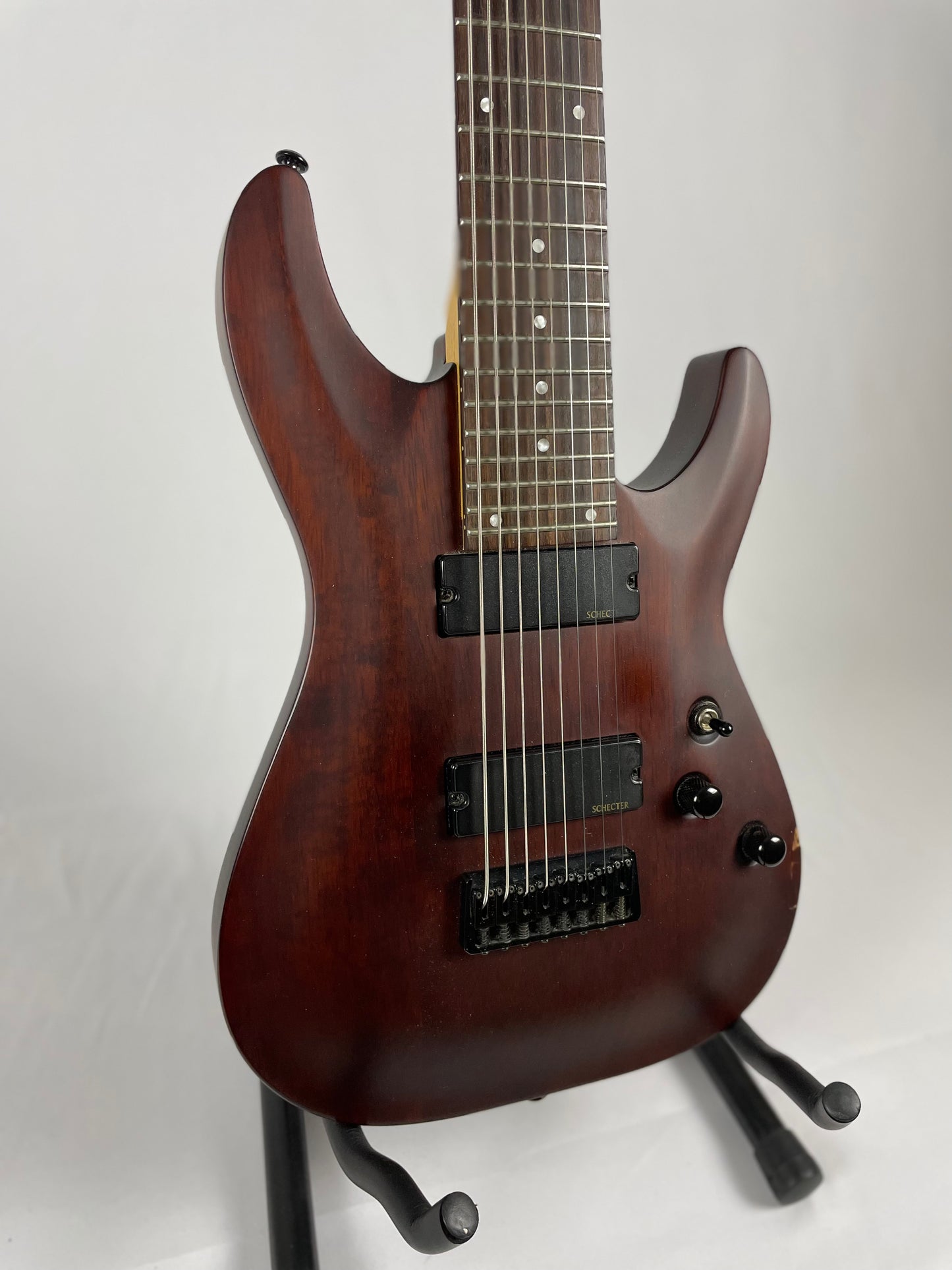 Schecter Omen 8 - 8-String Electric Guitar - Walnut Satin