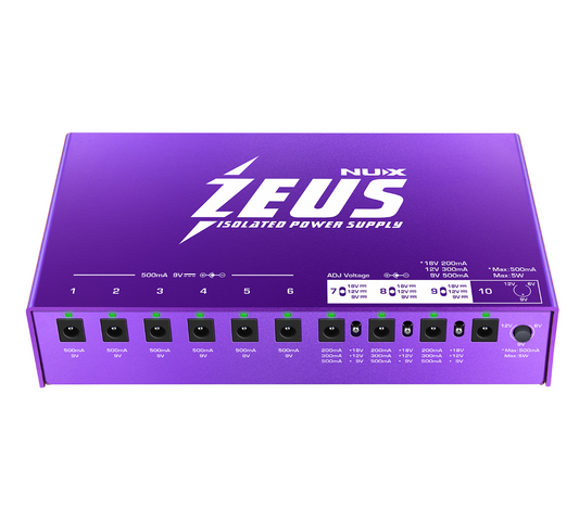 Zeus Guitar Pedal Power Supply