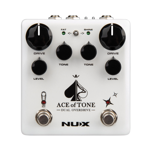 Ace of Tone Dual Stacked Overdrive Pedal