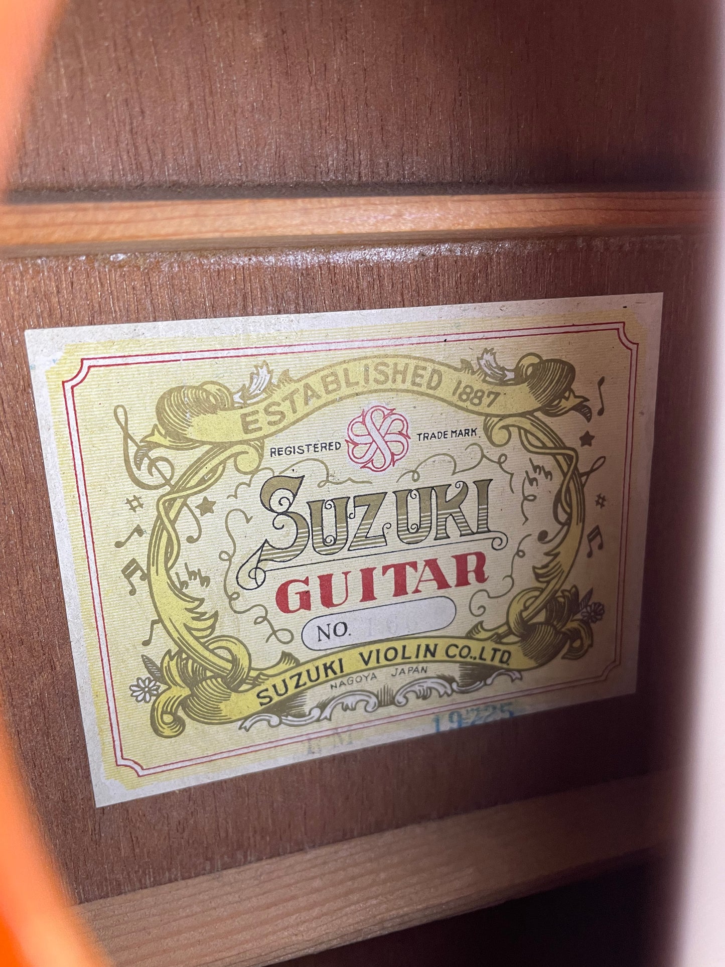 Vintage 1970/80's Suzuki Classical Guitar