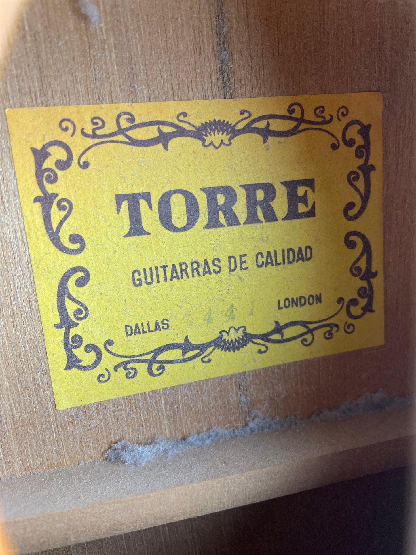 Vintage Torre Classical Guitar