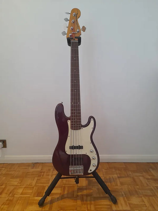 Squier Standard Precision Bass Special V 2000 - 2007 - Frost Red
